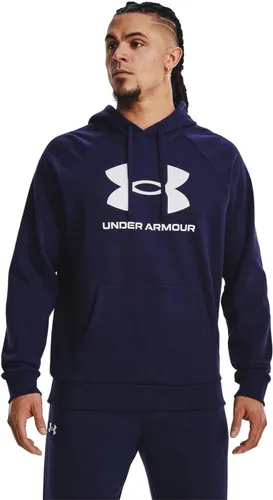 Miniatura 2 de Under Armour Rival - Sudadera con capucha para hombre, de vellón y con logotipo