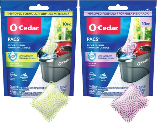 Miniatura 3 de O-Cedar 2 repuestos Easywring + 1 cítrico y 1 lavanda PACS (paquete variado)