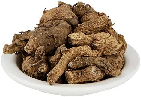 Miniatura 3 de YUVIKA Kali Haldi - Nar Kachur - Narkchaur - Cúrcuma Zerumbet - Raíz de zedoario - Cúrcuma negra (7.05 oz)
