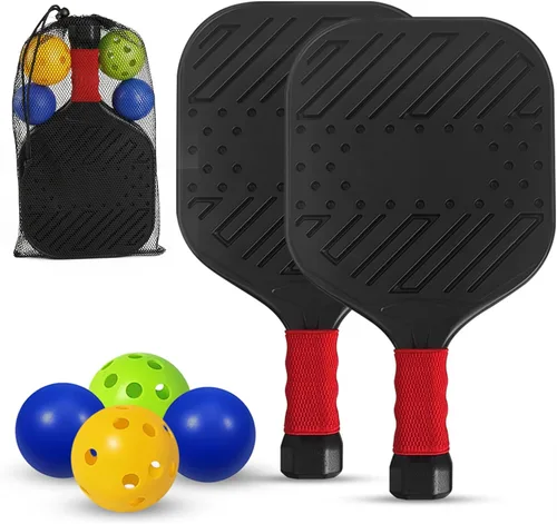 Juego de 2 palas de pickleball ligeras impermeables y ligeras, juguetes de playa y piscina, divertido juego deportivo, regalo para adolescentes,