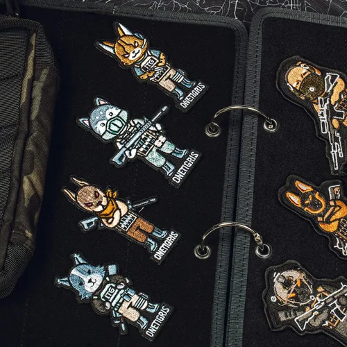 Miniatura 4 de OneTigris K9 Patch - Parche de moral para perro, arnés y correa para collar de chaleco (Collie de borde)