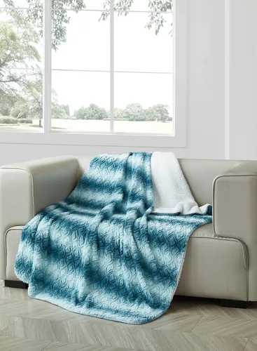 Miniatura 6 de Regal Comfort Manta Sherpa de piel sintética, 50 x 70 pulgadas, suave y afelpada, cálida y mullida, manta de forro polar de terciopelo