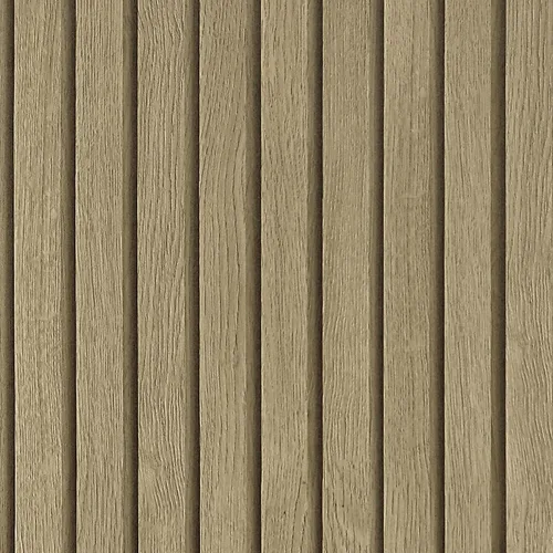 Miniatura 8 de Papel tapiz de listones de madera marrón claro, paneles de madera autoadhesivos, papel tapiz de rayas de grano de madera sintético, papel de 1