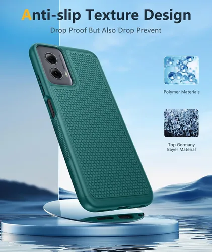Miniatura 975 de FNTCASE Funda para iPhone 17 Pro: Fundas delgadas translúcidas de color azul claro compatibles con MagSafe, protección completa de la cámara