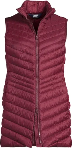 Miniatura 5 de Lands' End Chaleco ultraligero plegable para mujer