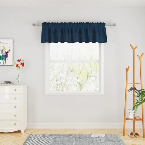 Miniatura 63 de UPOPO Cortinas de Niveles Beige Sobre Fregadero con Textura de Lino para Ventana de Cocina de 16 Pulgadas de Largo Caravana Privacidad Pequeñas