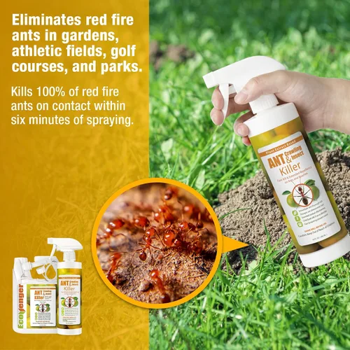 Miniatura 5 de EcoVenger® Ant and Insect Killer 64 oz Aroma cítrico Mata rápidamente hormigas de fuego de hormigas domésticas Disuasión residual Nido