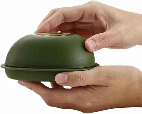 Miniatura 6 de XIYUAN 6 unidades de frutas y verduras en forma de alimentos reutilizables sellados para ahorrar pimienta, aguacate, cebolla, ajo, tomate y limón