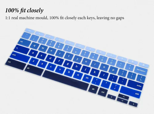 Miniatura 2 de ASUS Chromebook Funda para teclado - 14" CX1/Flip C434/C433, piel y funda, color azul degradado azul (Gradual Blue)