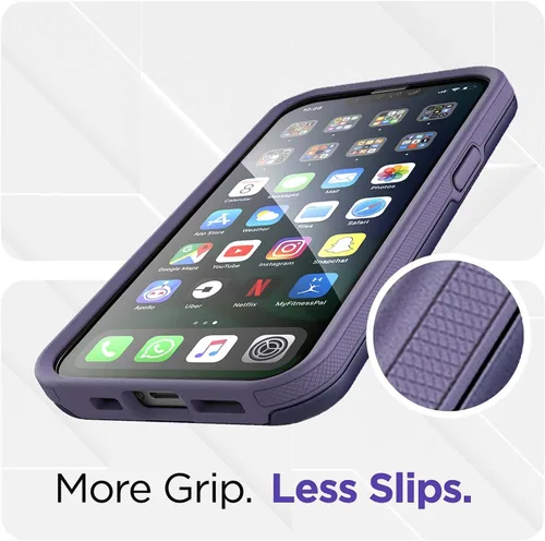 Miniatura 4 de ENCASED Rebel Series - Funda protectora para iPhone 13 PRO (morado)