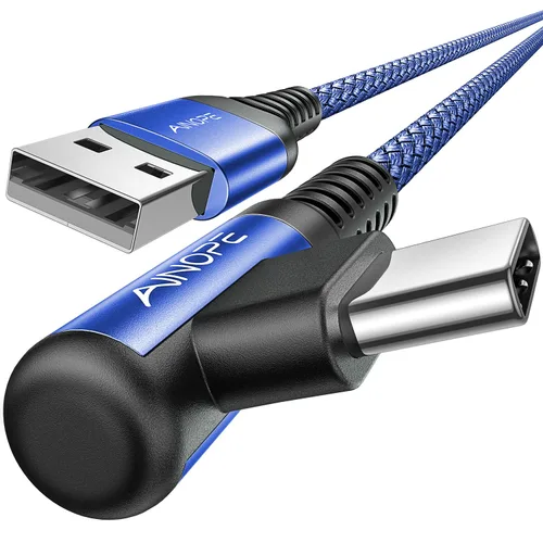 Miniatura 27 de AINOPE Cable USB a USB C [2 unidades, 6.6 pies] 3.1A tipo C cargador de carga rápida, cable USB C en ángulo recto para iPhone 17 Carplay, Galaxy Gris