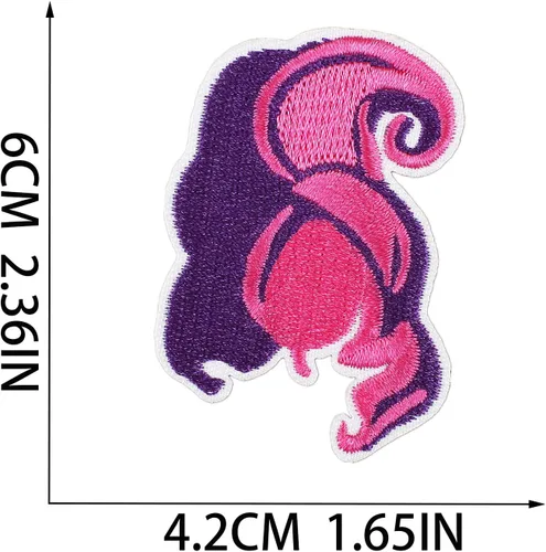 Miniatura 2 de Polo para mujer con apliques bordados termoadhesivos para coser ropa de bricolaje Helloween-12