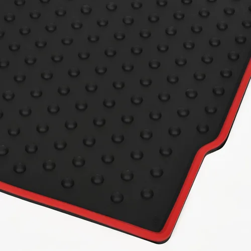 Miniatura 3 de Alfombrillas de Coche de Ajuste Personalizado para Mini Cooper Countryman 2010-2016 R60 y R61 Paceman de Goma Negra Roja Protección para Todo Clima