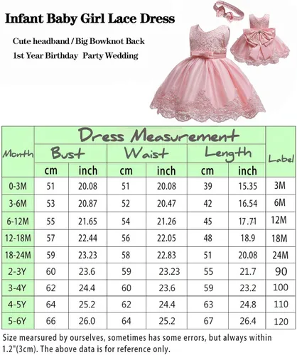 Miniatura 3 de KISSOURBABY Vestidos de bautismo bordados para niñas pequeñas, vestido de bautizo, para ocasiones especiales, para bebé niña con tocado