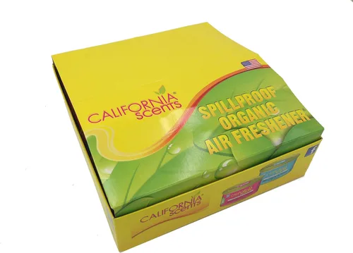 Miniatura 2 de California Scents Ambientador orgánico a prueba de derrames, jazmín del desierto, recipiente de 1.5 onzas (paquete de 18)