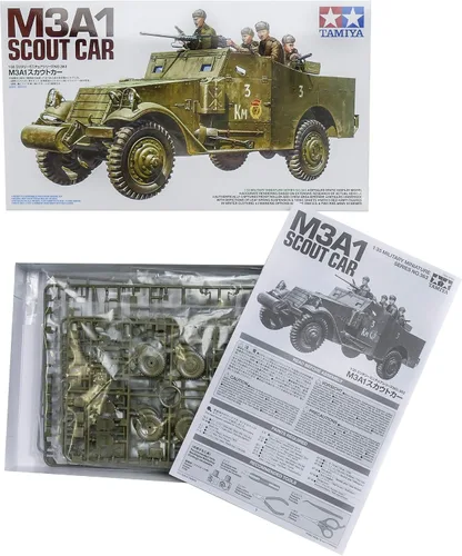 Miniatura 2 de Tamiya 35363 1/35 M3A1 Scout Car Kit de modelo de plástico