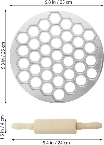 Miniatura 5 de Molde para bolas de masa hervida Pelmeni Maker Ravioli Maker Molde de bolas de masa con rodillo Pelmeni Moldes Máquina cortadora de ravioles Pirogi
