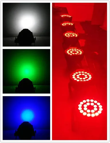 Miniatura 3 de 4 set etapa par luz 24pcs 4 en 1 RGBW LED par luz