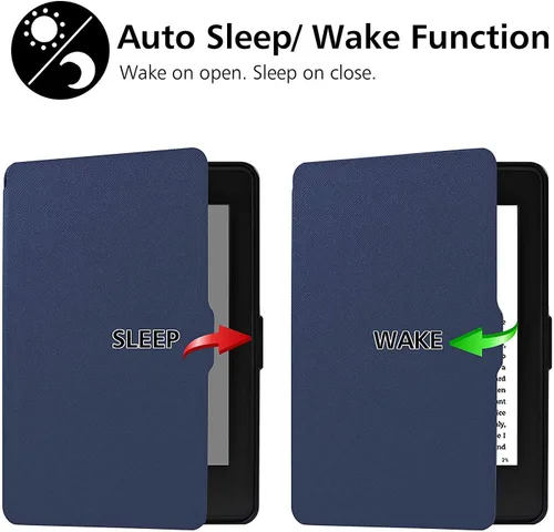 Miniatura 6 de Funda compatible con Amazon Kindle Paperwhite de 6 pulgadas de 5ª/6ª/7ª generación [versión 2012/2013/2015, modelo: EY21 y DP75SDI]-Smart Auto