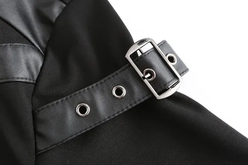 Miniatura 6 de Chaqueta con capucha estilo steampunk renacentista para hombre, estilo gótico victoriano