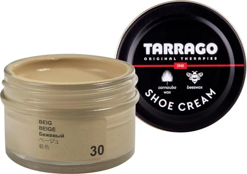 Miniatura 60 de Betún para zapatos Tarrago, de color plata brillante, 1.69 fl. Oz.