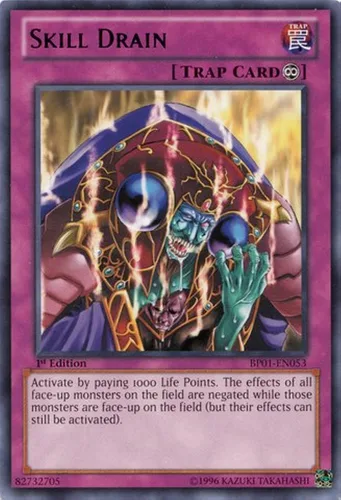 YU-GI-OH! - Drenaje de habilidades (BP01-EN053) - Paquete de batalla: Amanecer épico - 1ª edición - Raro