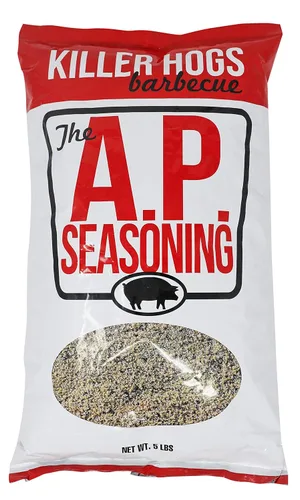 Killer Hogs AP Seasoning | Championship BBQ and Grill Condimento multiusos para carne de res, bistec, hamburguesas, cerdo y pollo | Sal, pimienta,