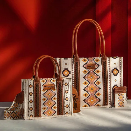 Miniatura 2 de Wrangler Aztec - Bolso tote para mujer, estilo bohemio, bolso de hombro y bolso