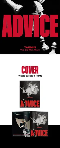 Miniatura 2 de SM Ent. Taemin Shinee - Consejo (3er Mini álbum) Álbum+Juego de tarjetas fotográficas adicionales (SMK1250)