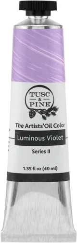 Miniatura 241 de Tusc & Pine Pintura al óleo Artist – Alizarin Crimson, 1.4 fl oz, sin amarilleo, consistencia rica y cremosa, carga máxima de pigmento, pinturas al