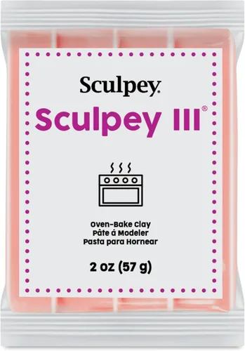 Sculpey III Arcilla para hornear horno 2oz-Peach
