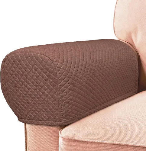 Miniatura 8 de Roytub Fundas para Reposabrazos de Sofá, Fundas para Reposabrazos, Funda Elástica para Reposabrazos para Sofás, Sillón, Sofá de Dos Plazas, Sillón
