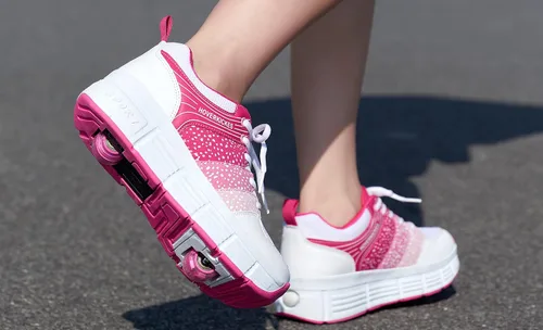 Miniatura 6 de Hoverkickes Zapatos deportivos con ruedas para niños y niñas, calzado unisex con tacón con ruedas, tenis deportivos de primera calidad para niños