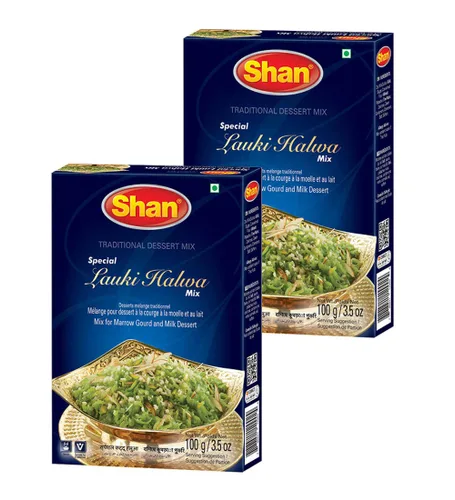 Miniatura 103 de Shan Polvo de crema de mango, 7.05 oz, postre esencial para cualquier ocasión, apto para vegetarianos, bolsa hermética en una caja (paquete de 3)