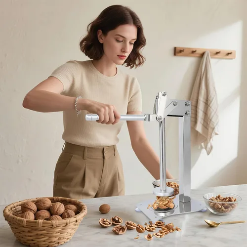 Miniatura 4 de Exprimidor resistente de la prensa del limón del acero inoxidable, trituradora de frutas, máquina del triturador de la limonada del limón, máquina