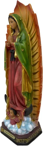 Miniatura 3 de miSantuario Virgen De Guadalupe - Estatua de resina de 16 pulgadas de Nuestra Señora de Guadalupe