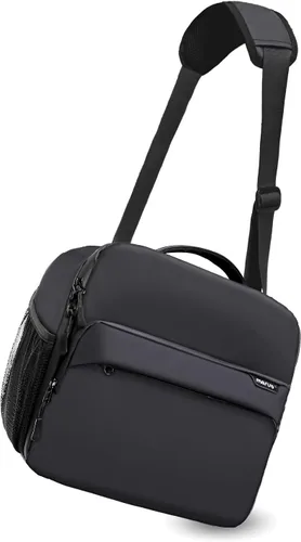 MOSISO Bolsa para cámara, bolsa de hombro para fotógrafos, bolsas impermeables para cámaras DSLR/SLR/SLR/sin espejo, bolsa acolchada para cámara con