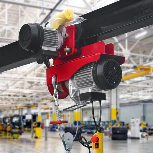 Miniatura 9 de BEAMNOVA Carretilla eléctrica de 1 tonelada 2204 libras para polipasto eléctrico, ajuste de 2.68-4.33 pulgadas I-Beam, para PA600 PA700 PA800 PA900
