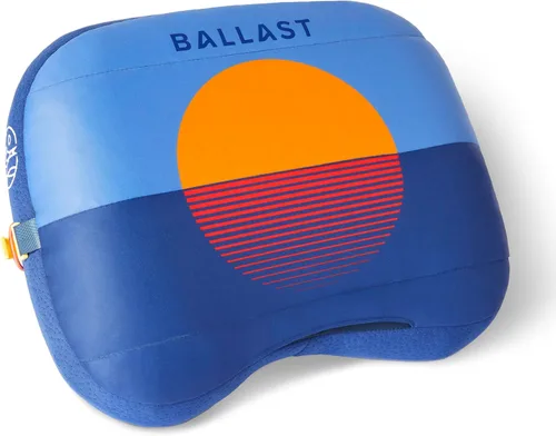 Miniatura 17 de Ballast - Almohada inflable cómoda, duradera y compacta, se mantiene en playas ventosas gracias a la bolsa de arena patentada, para playas, Paraíso