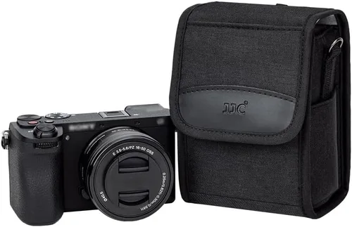JJC Funda de viaje para cámara Sony A6700 A6000 A6100 A6400 A6500 A6300+lente de 0.630-1.969 in, RX1R III, para Fujifilm X-E5 X100VI X100V, Ricoh