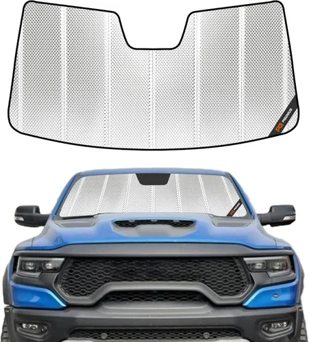 Miniatura 17 de Pigenius Parasol de Parabrisas para Dodge Ram 1500 2002-2008 Protección Solar para Ventana Delantera - Salvaguarda