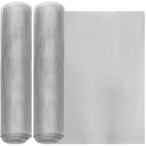 Miniatura 9 de 2 paquetes de alambre tejido de acero inoxidable 304, malla 120, malla fina, malla tejida de acero para malla de filtro, tela de filtración, 11.8 x