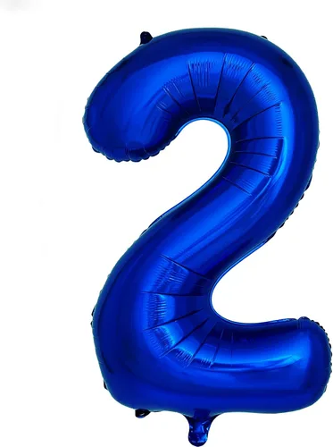 Miniatura 9 de Globos azul marino con el número 3 de 40 pulgadas, globos de aluminio de helio de color azul oscuro grandes para fiestas de cumpleaños, decoraciones