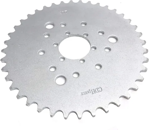 Miniatura 7 de Piñón multifuncional de 56 dientes para cadena 415/415h -2 tiempos motor motor de gas bicicleta motorizada a gas plata-56t