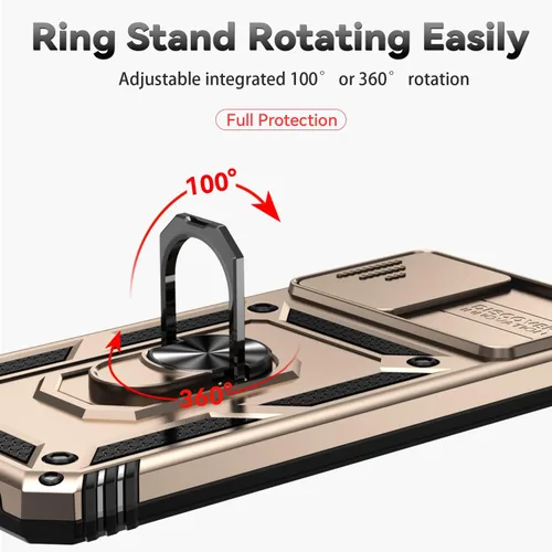 Miniatura 3 de Funda para Moto G 5G 2023, [No para la versión 2022] con protectores de pantalla y cubierta de cámara, [Grado militar] cubierta probada contra