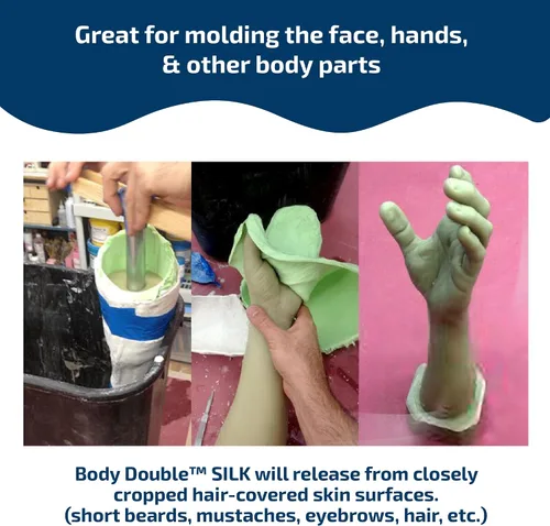 Miniatura 6 de Cuerpo Doble Seda Lifecasting Silicona - Unidad de Pinta