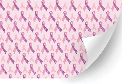Miniatura 9 de HTV4U Vinilo de transferencia de calor con patrón de concienciación sobre el cáncer de mama (cinta rosa bebé, 18.5 pulgadas x 3 yardas) - Papel