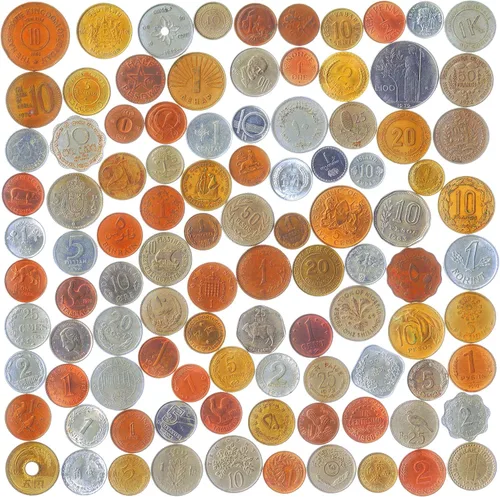 Miniatura 45 de LOTE de 28 Monedas Diferentes de la UE (Colección PRE-Euro) - Monedas Coleccionables, Monedas Antiguas para Álbum o Exhibición