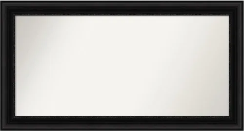 Miniatura 216 de Amanti Art Espejo personalizado, espejo de baño negro puente, espejo de pared o espejo de tocador de baño sobre el fregadero (26 x 26 pulgadas)