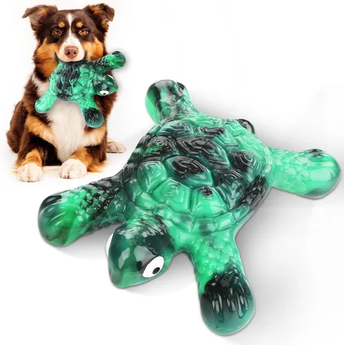 Miniatura 10 de Letsmeet Juguetes de Pato Actualizados para Perros para Masticadores Agresivos Juguetes para Cachorros con Papel Crujiente y Chirriador, Juguetes